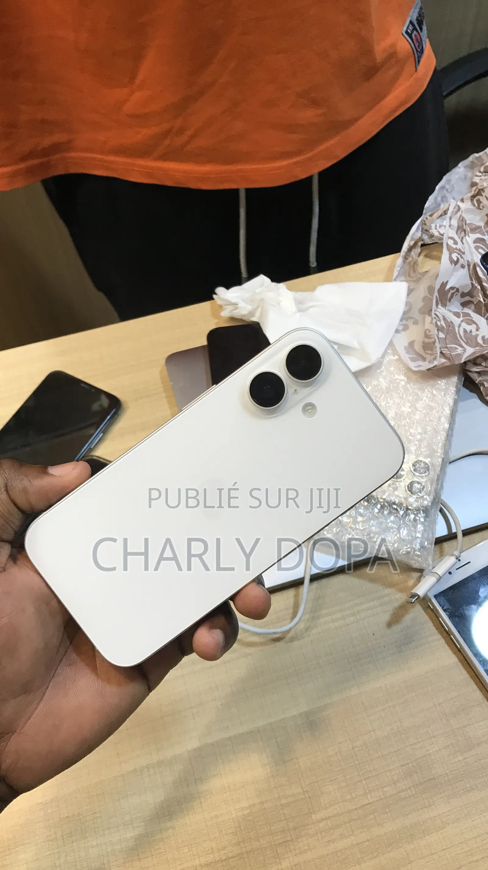 Apple iPhone 16 128 GB Blanc