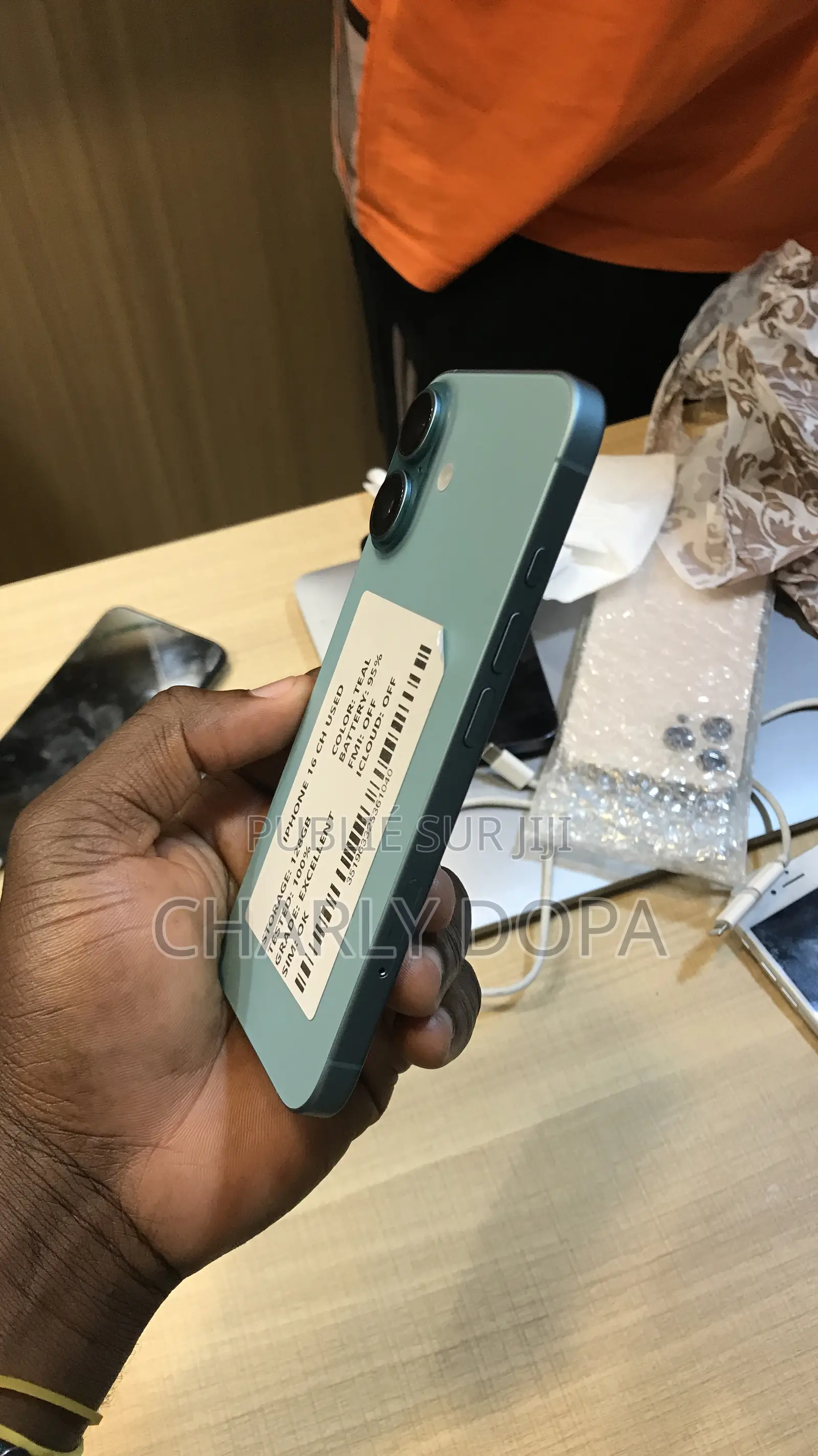 Apple iPhone 16 128 GB Blanc