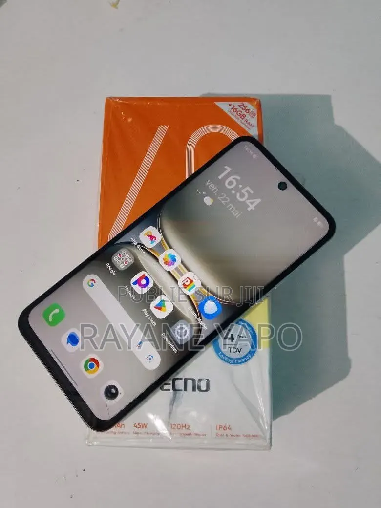 Nouveau Tecno Spark 40 256 GB Blanc