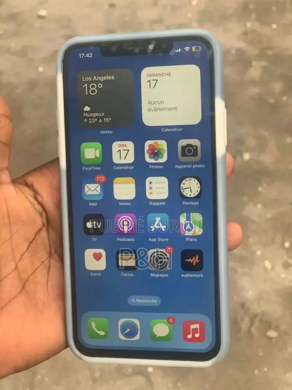 Apple iPhone X 256 GB Blanc