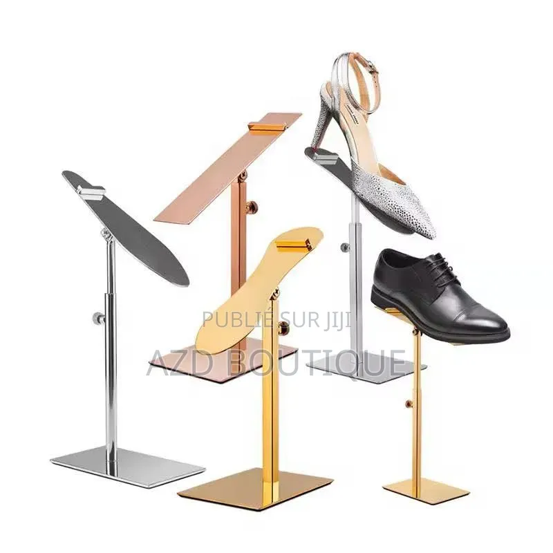 Presentoir De Chaussures Disponibles Argenté -Doré-Rosé
