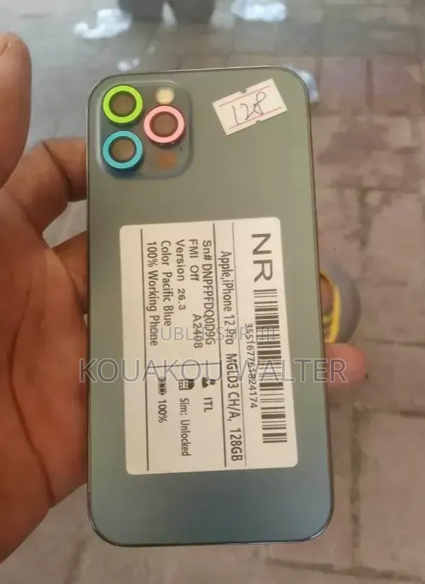 Nouveau Apple iPhone 12 Pro 128 GB Bleu
