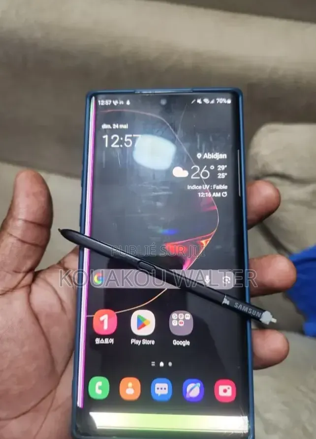 Samsung Galaxy Note 10 Plus 256 GB Noir