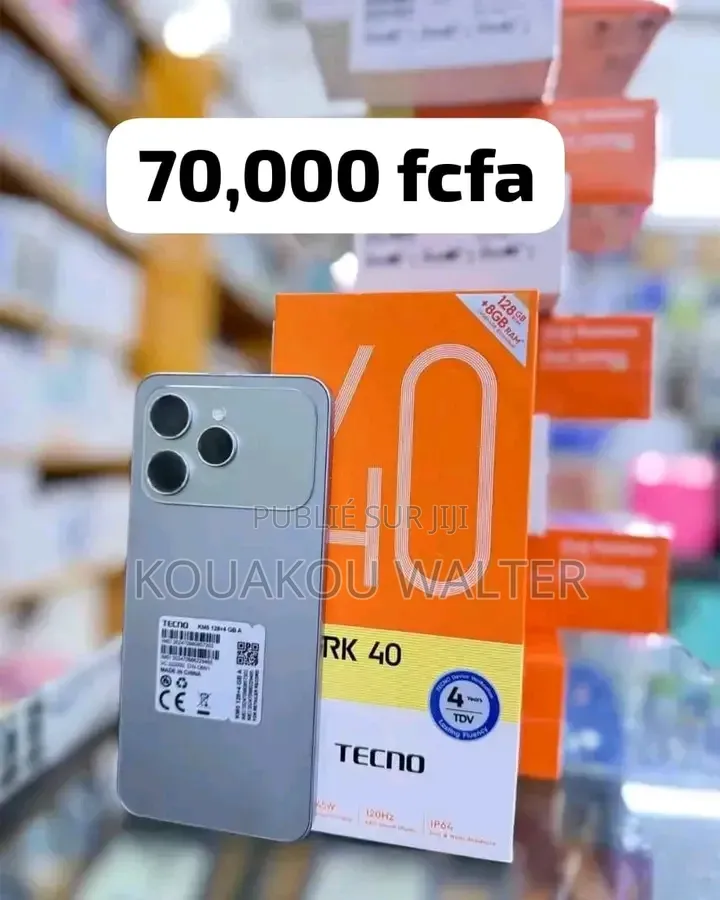Nouveau Tecno Spark 40 256 GB Gris