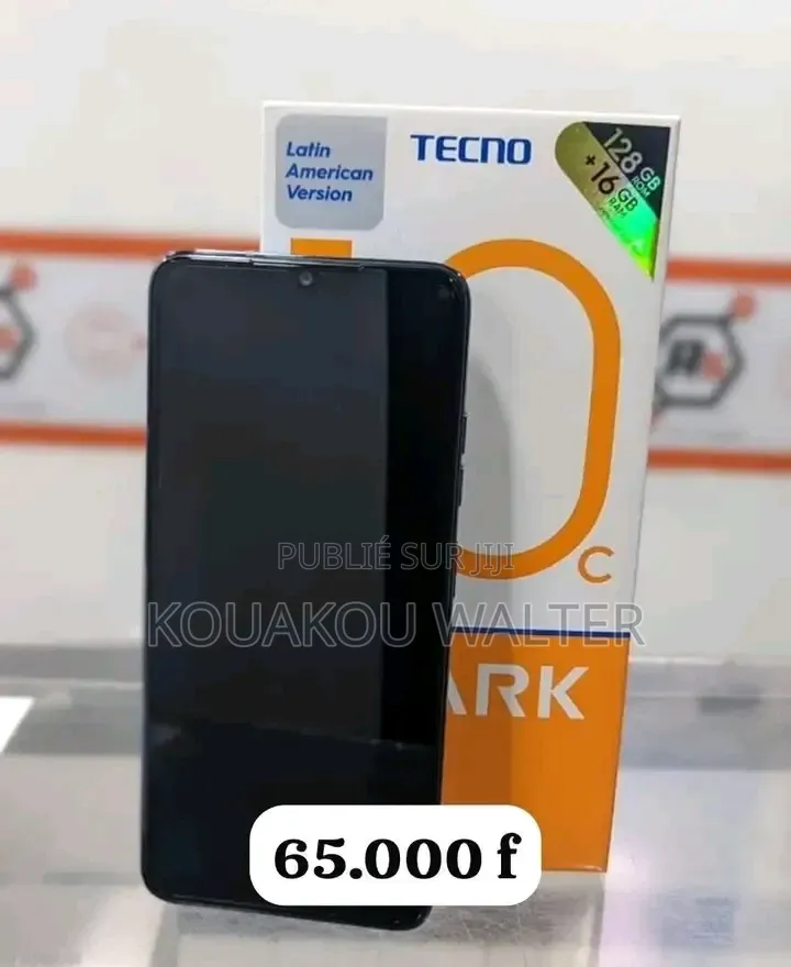 Nouveau Tecno Spark 40 256 GB Gris