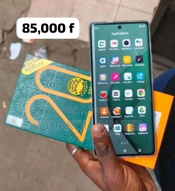 Nouveau Tecno Spark 20 Pro Plus 256 GB Gris