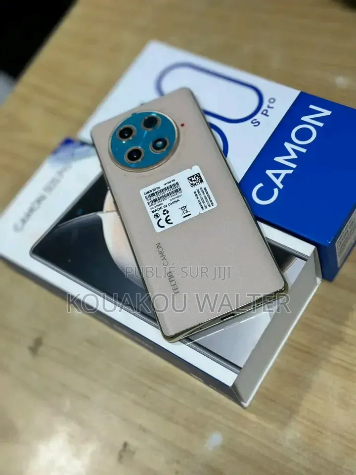 Nouveau Tecno Camon 30 Pro 5G 256 GB Or rose