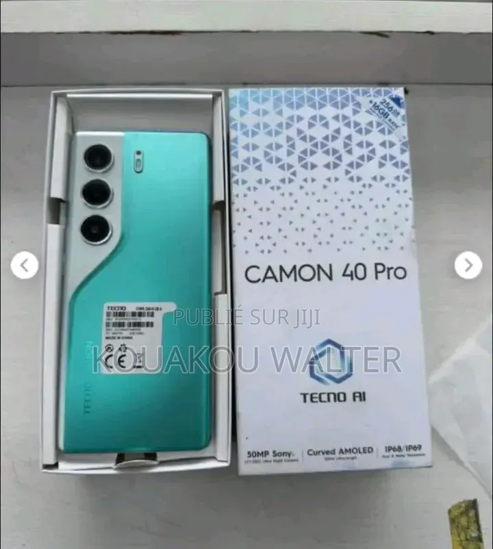 Nouveau Tecno Camon 40 Pro 5G 256 GB Rose