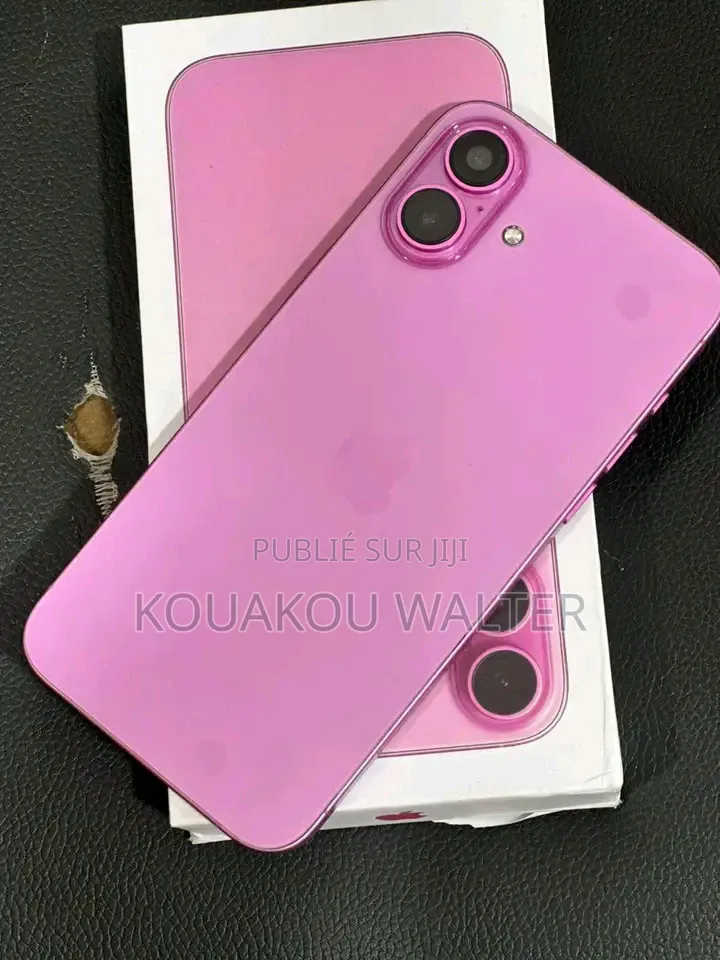 Nouveau Apple iPhone 16 256 GB Or rose