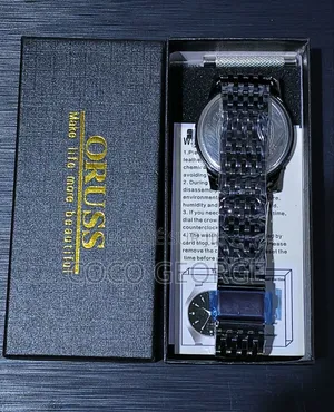 Montre Oruss en Acier Inoxydable Pour Homme