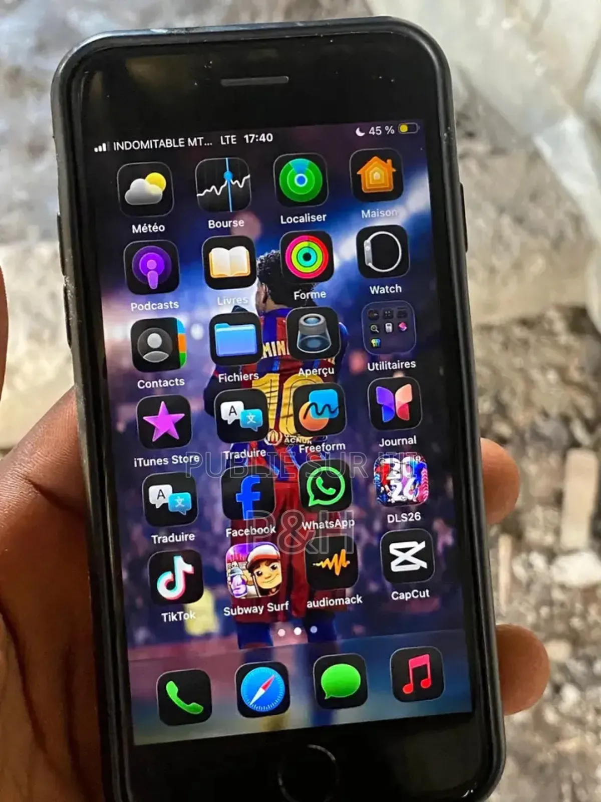 Apple iPhone SE (2022) 64 GB Noir