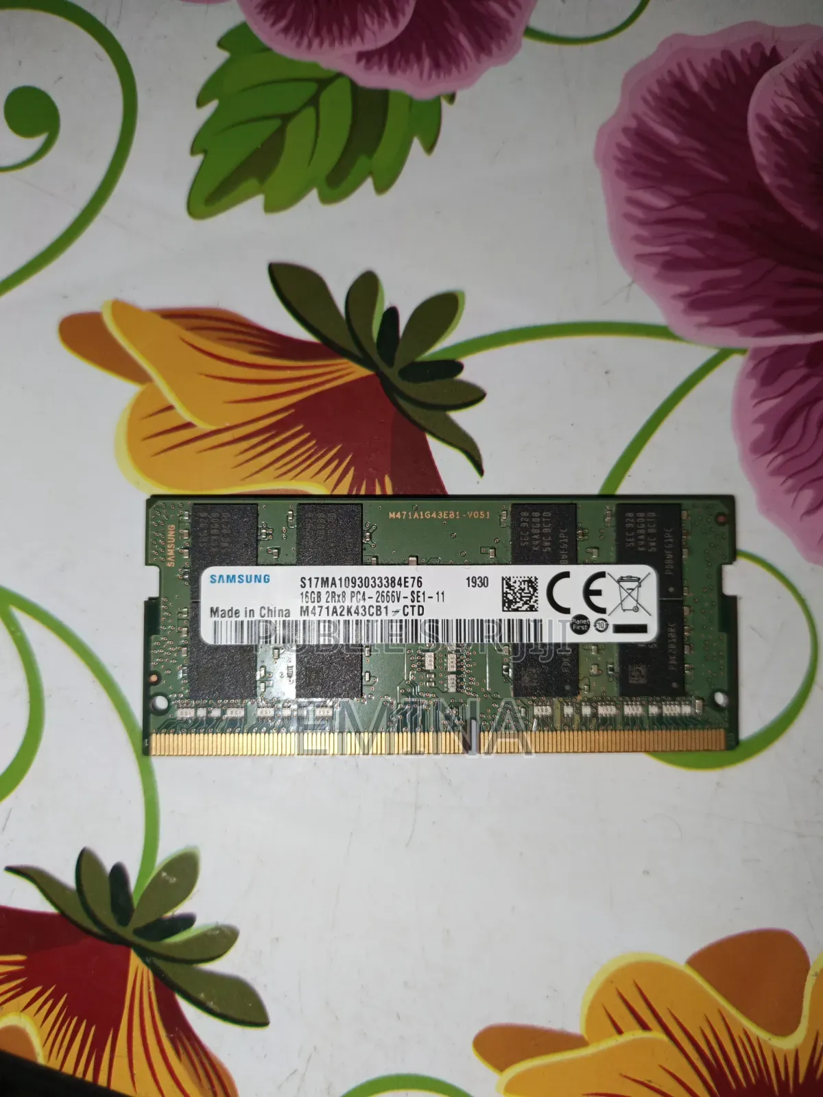 Ram Ddr4 16go