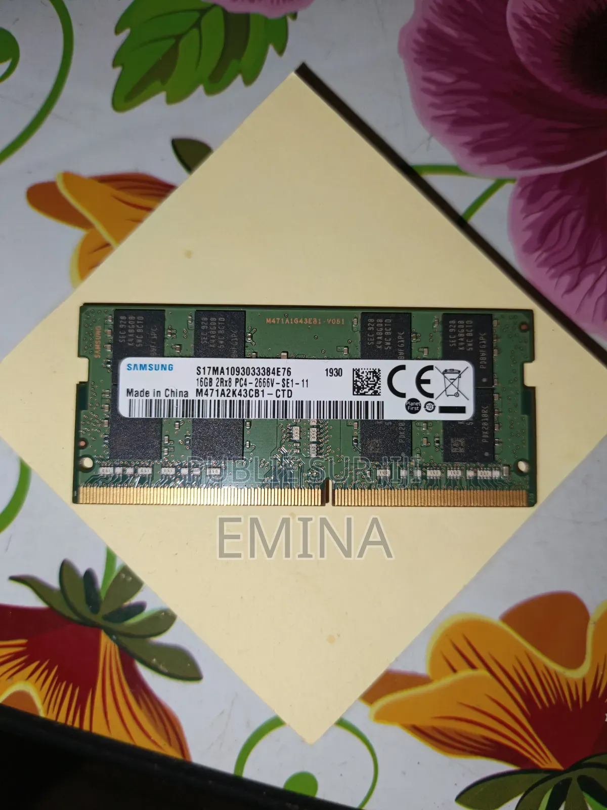 Ram Ddr4 16go