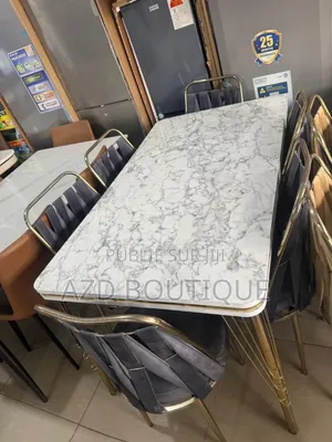 Table À Manger Luxe De 6 Places