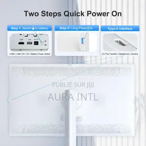 Écran Intelligent Portable Tactile 32" Sur Pied