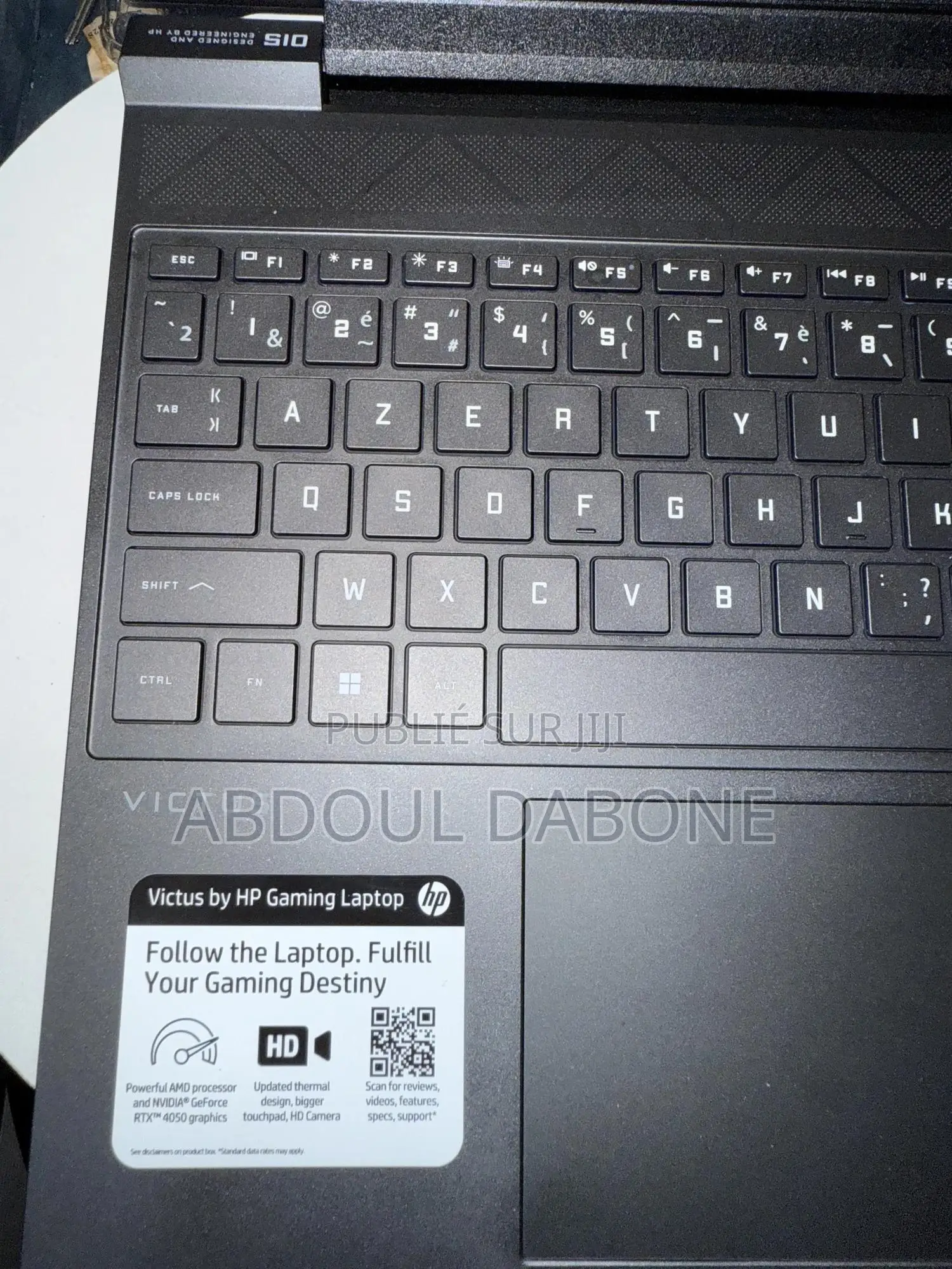 Nouveau Ordinateur portable HP Victus 15 16GB AMD Ryzen 5 SSD 1T