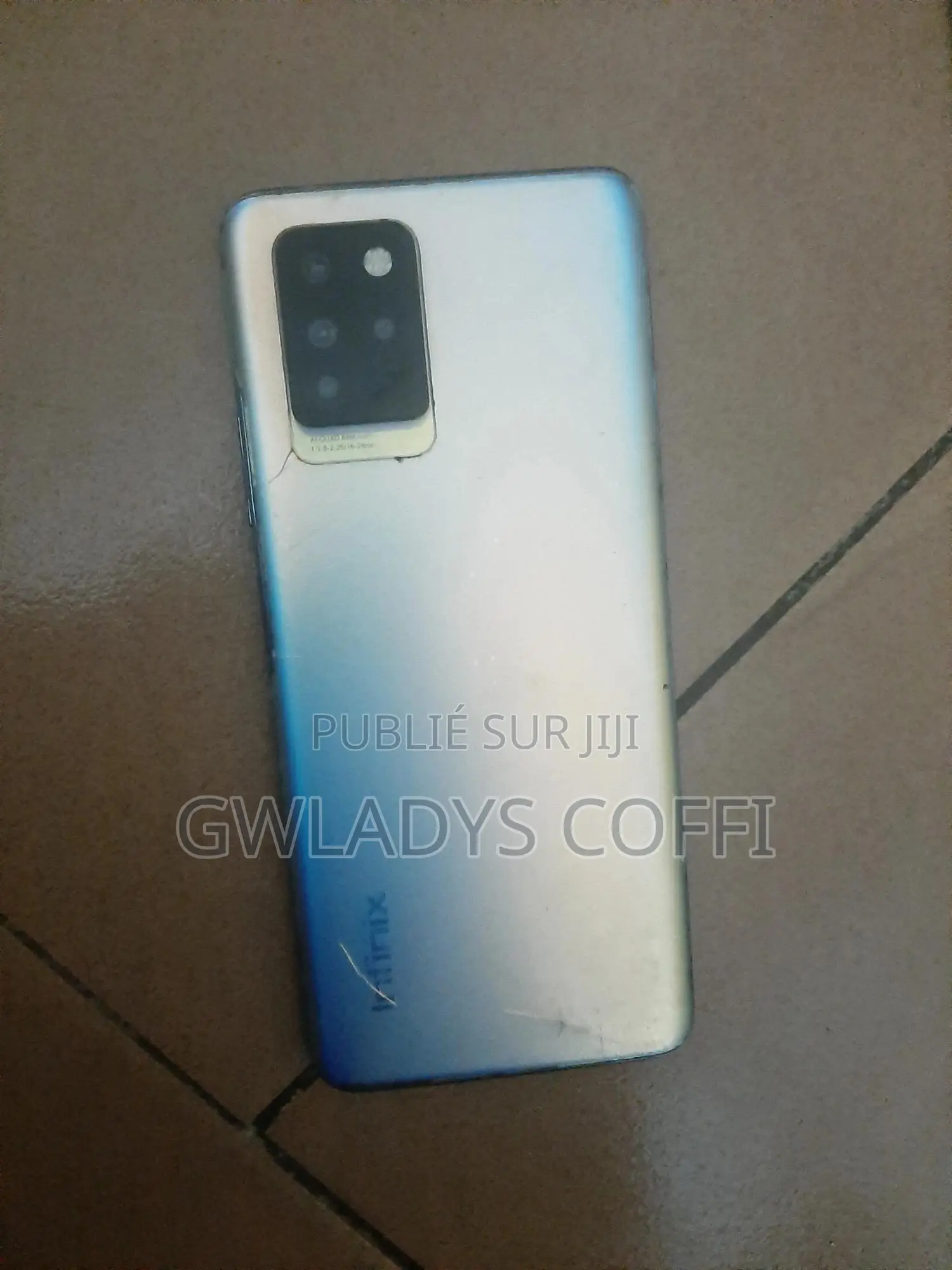 Infinix Note 10 Pro 128 GB Argenté