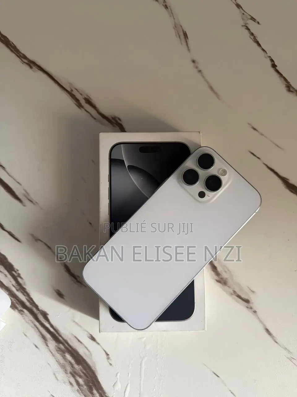 Apple iPhone 16 Pro Max 256 GB Blanc