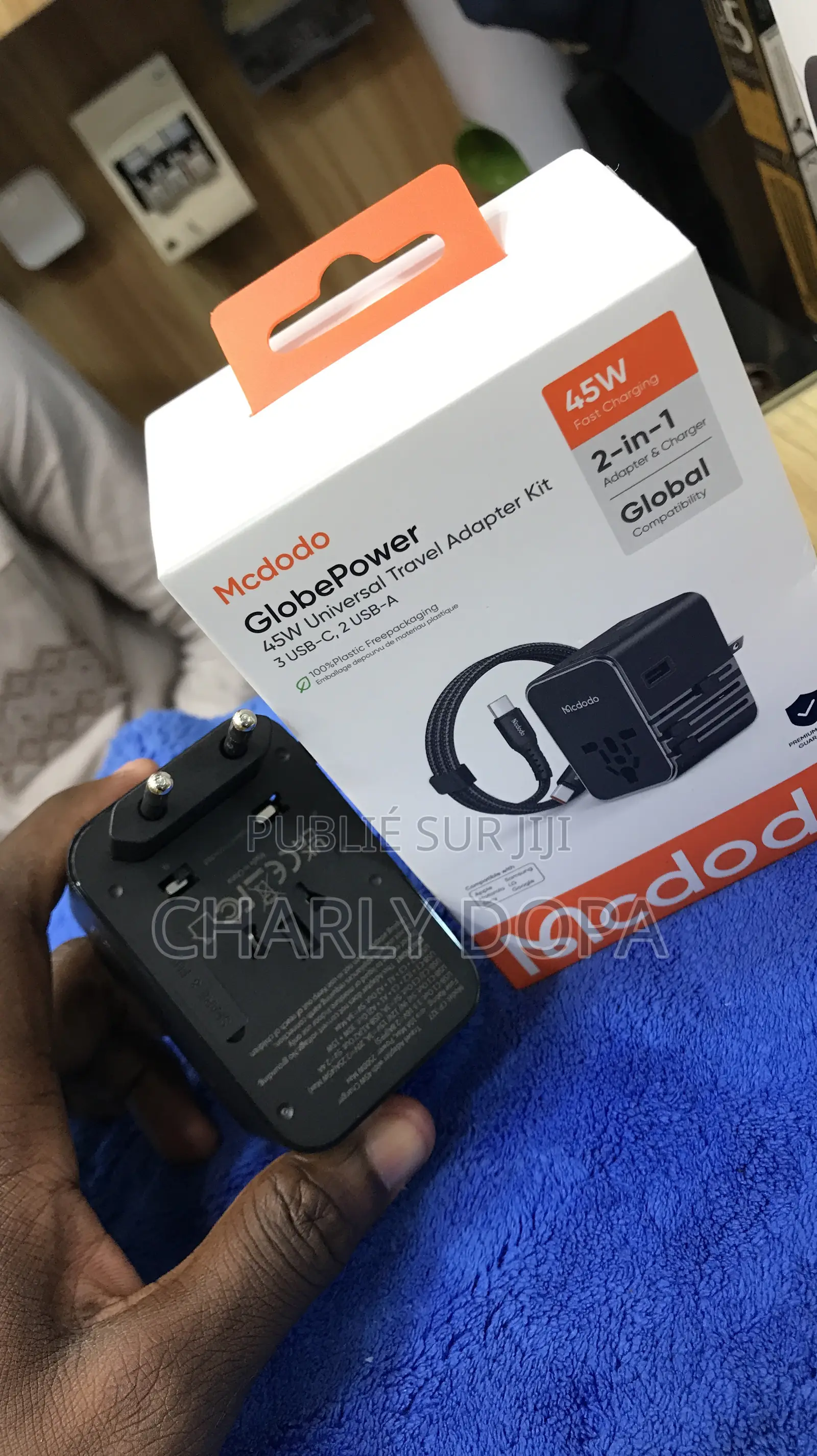 Chargeur Original 2 en 1