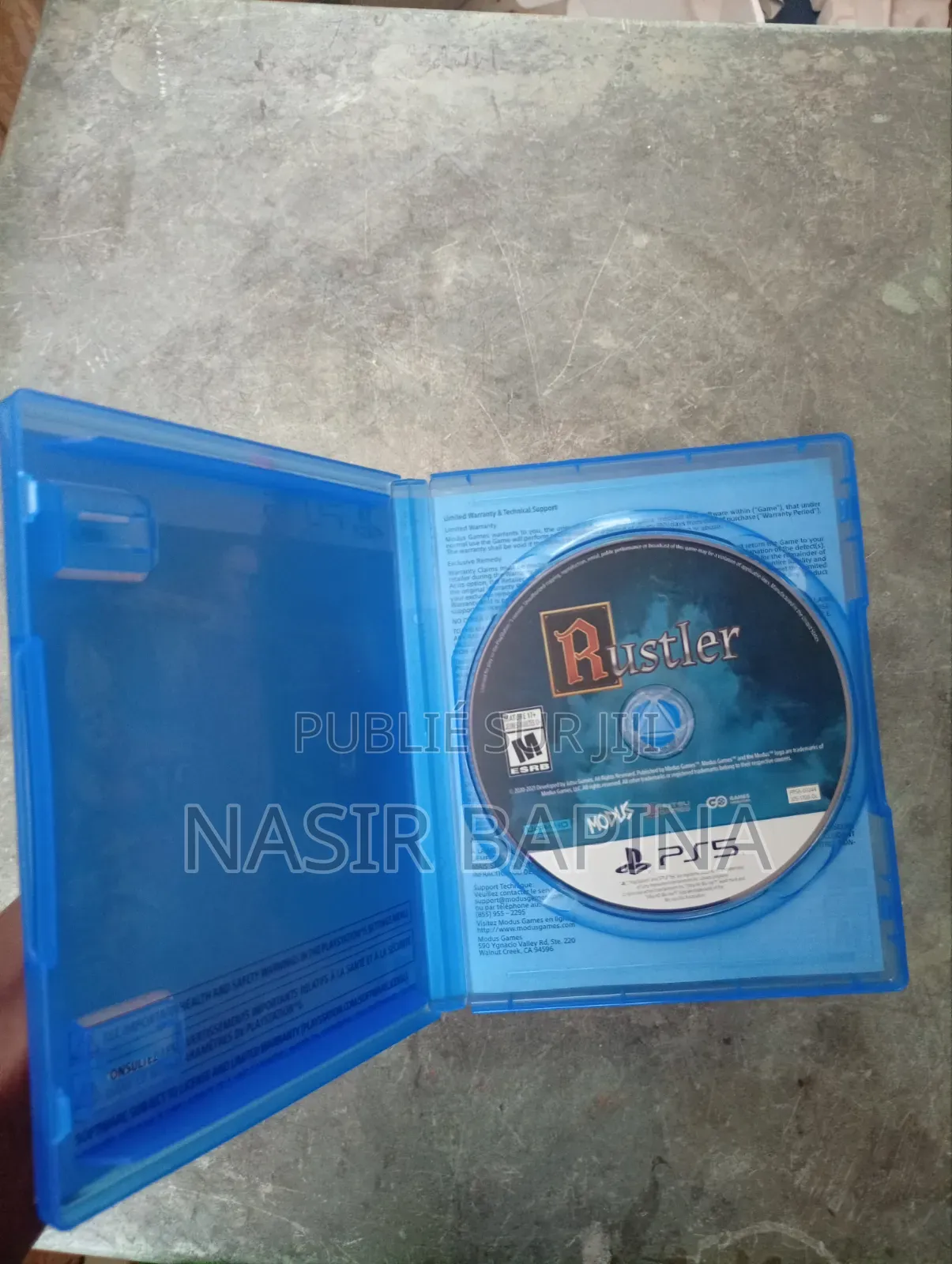 Jeu Ps5 Rustler (Grand Theft Horse) - État Nickel / Propre