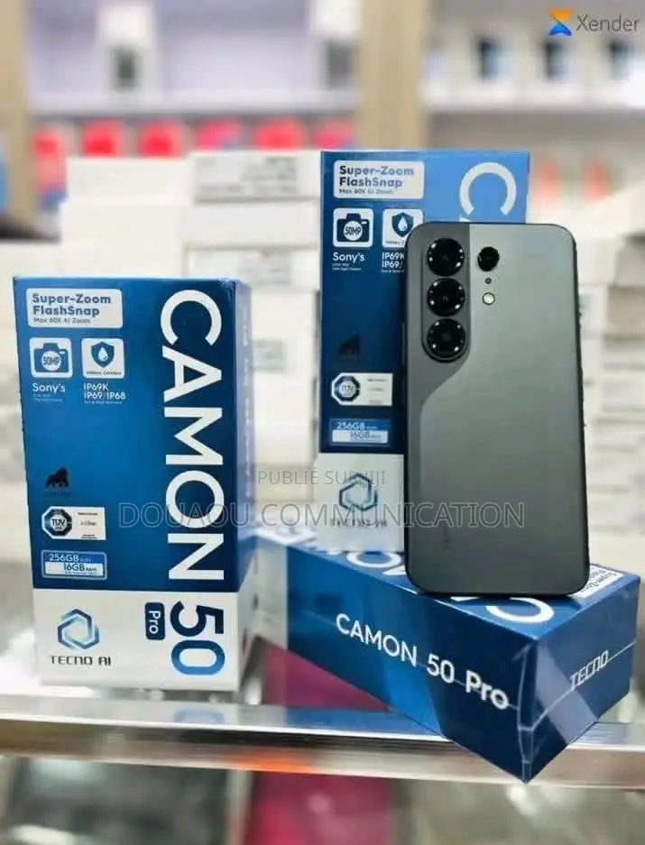 Nouveau Tecno Camon 50 Pro 256 GB Bleu