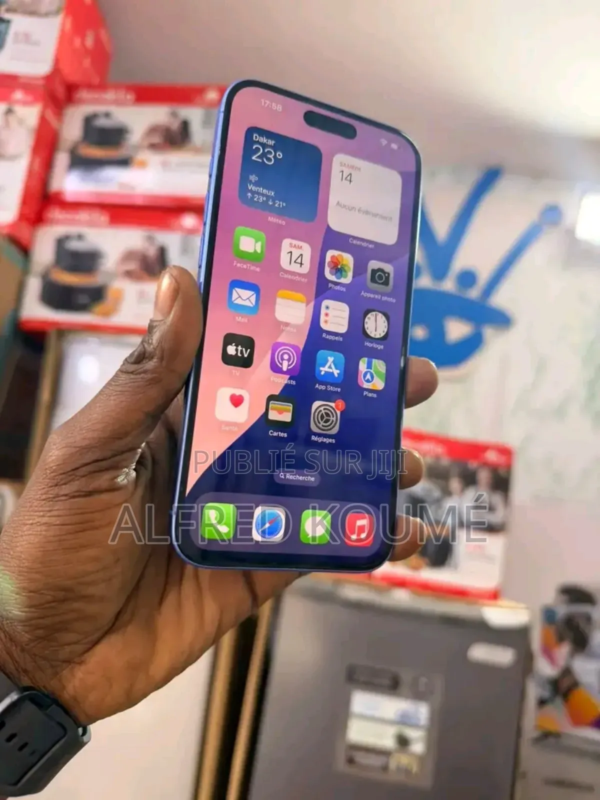 Nouveau Apple iPhone 16 Plus 256 GB Bleu
