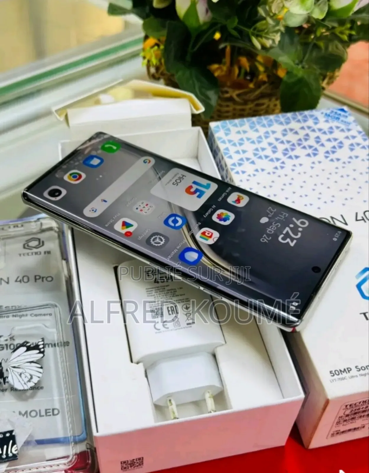 Nouveau Tecno Camon 40 Pro 5G 256 GB Vert