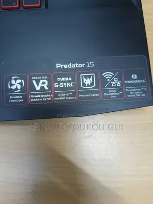 Ordinateur portable Acer Predator 15 16GB Intel Core i7 SSD 512GB