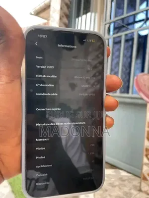 Nouveau Apple iPhone 13 Pro Max 512 GB Noir