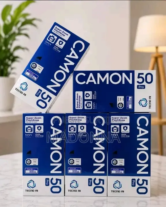 Nouveau Tecno Camon 50 256 GB Noir