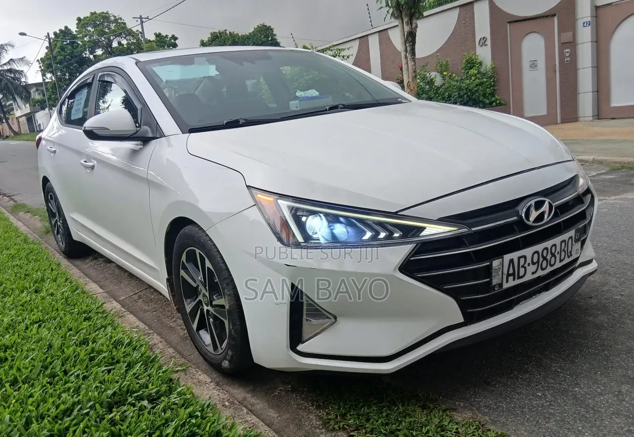 Hyundai Elantra 2020 Blanc