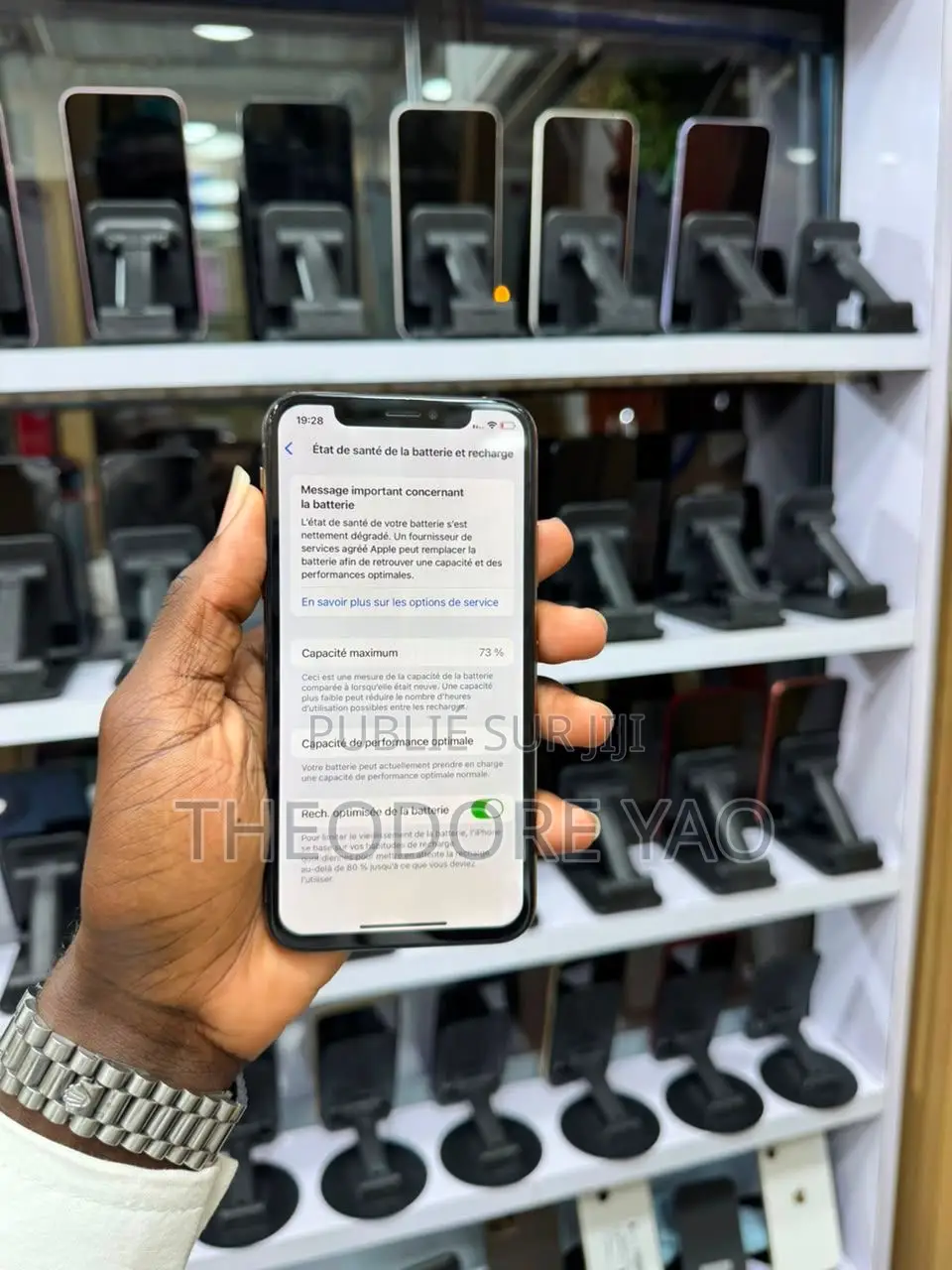 Nouveau Apple iPhone X 64 GB Doré