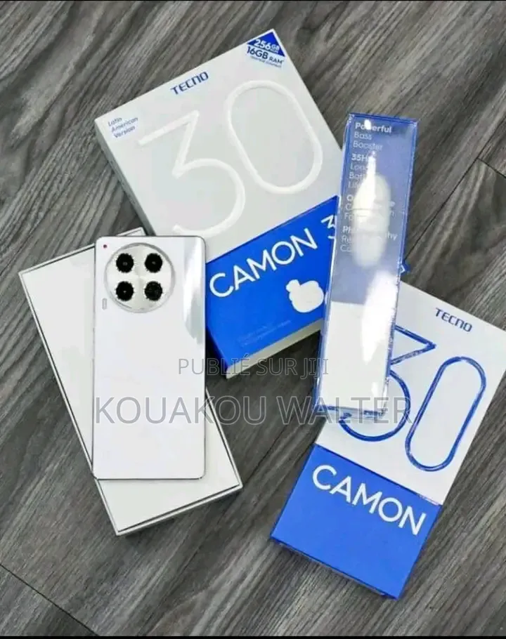 Nouveau Tecno Camon 30 256 GB Gris