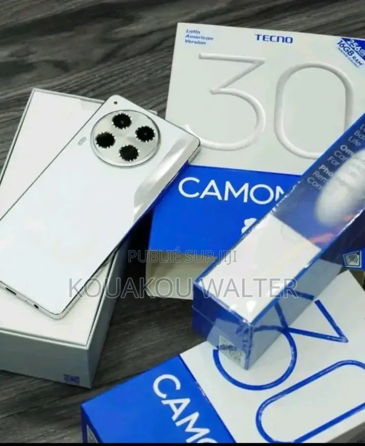 Nouveau Tecno Camon 30 256 GB Gris