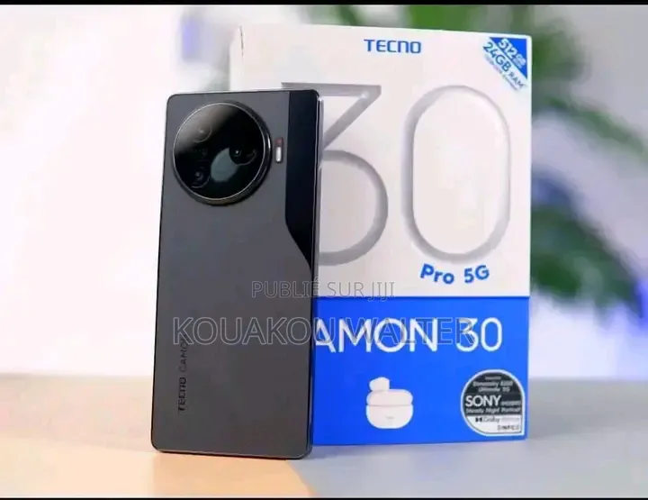 Nouveau Tecno Camon 30 Pro 5G 512 GB Gris