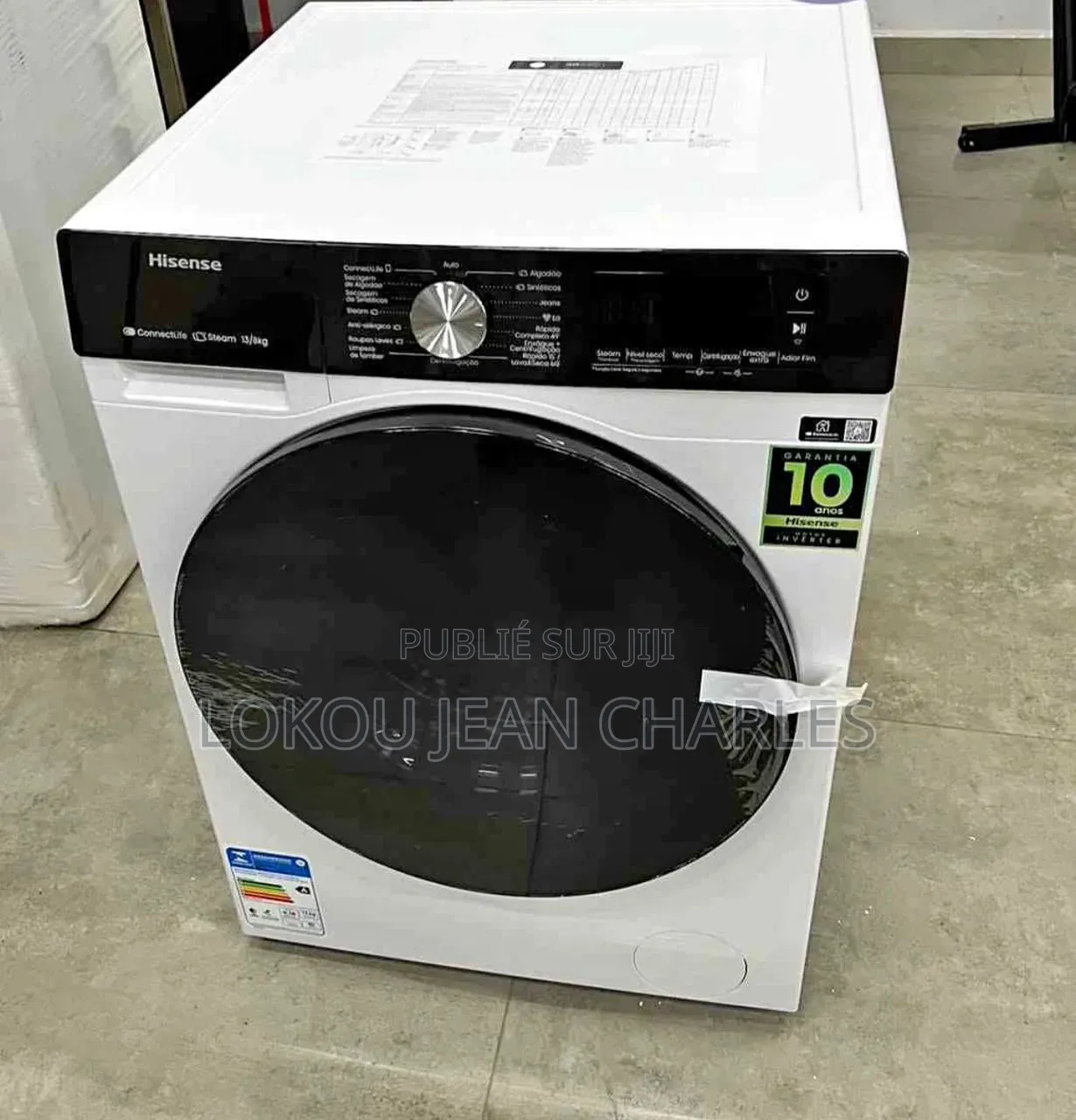 Machine a Lave Hisense Automatique 10kg en Promo Stock Limité