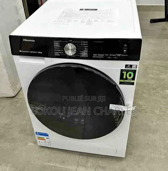 Machine a Lave Hisense Automatique 10kg en Promo Stock Limité