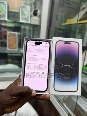 Nouveau Apple iPhone 14 Pro 256 GB Noir