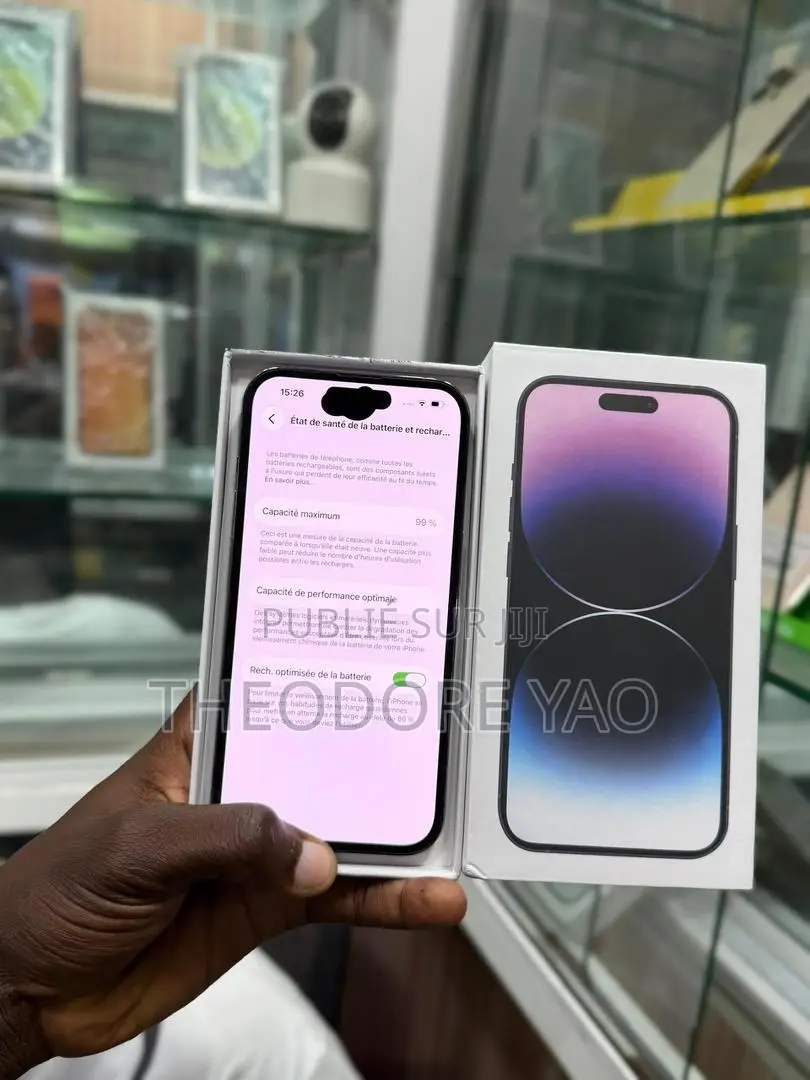 Nouveau Apple iPhone 14 Pro 256 GB Noir