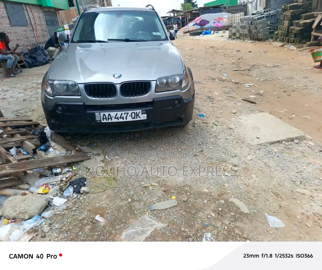 BMW X3 2008 Gris