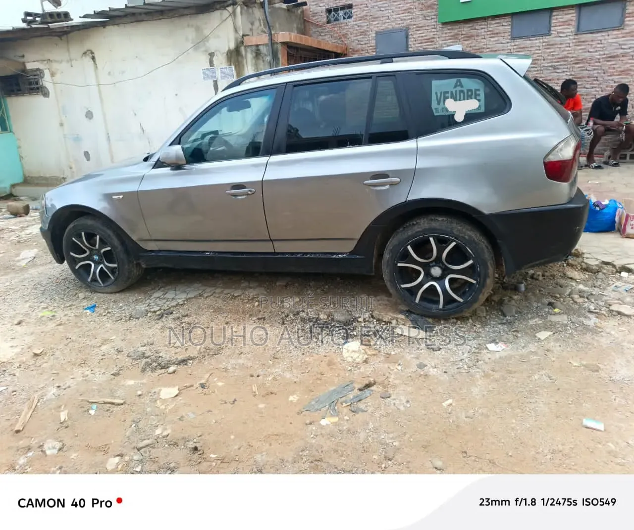 BMW X3 2008 Gris