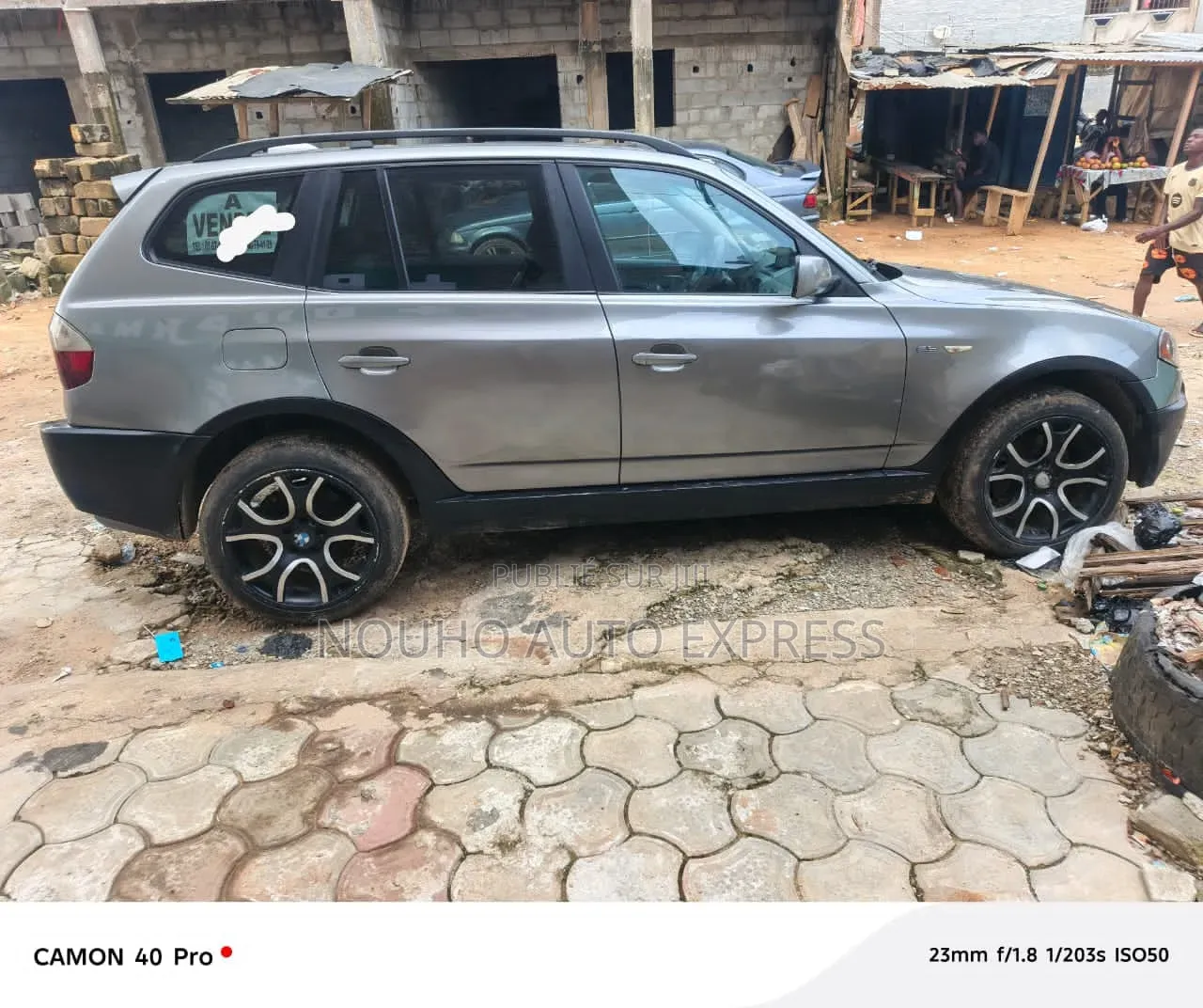 BMW X3 2008 Gris