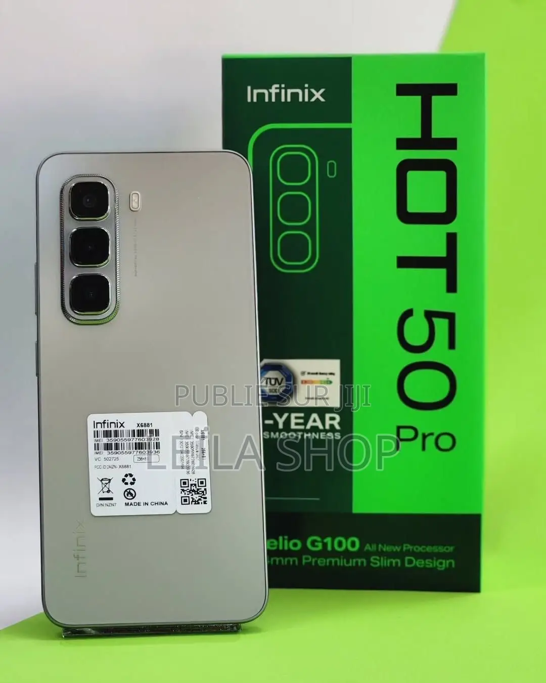 Nouveau Infinix Hot 50 Pro 256 GB Autre