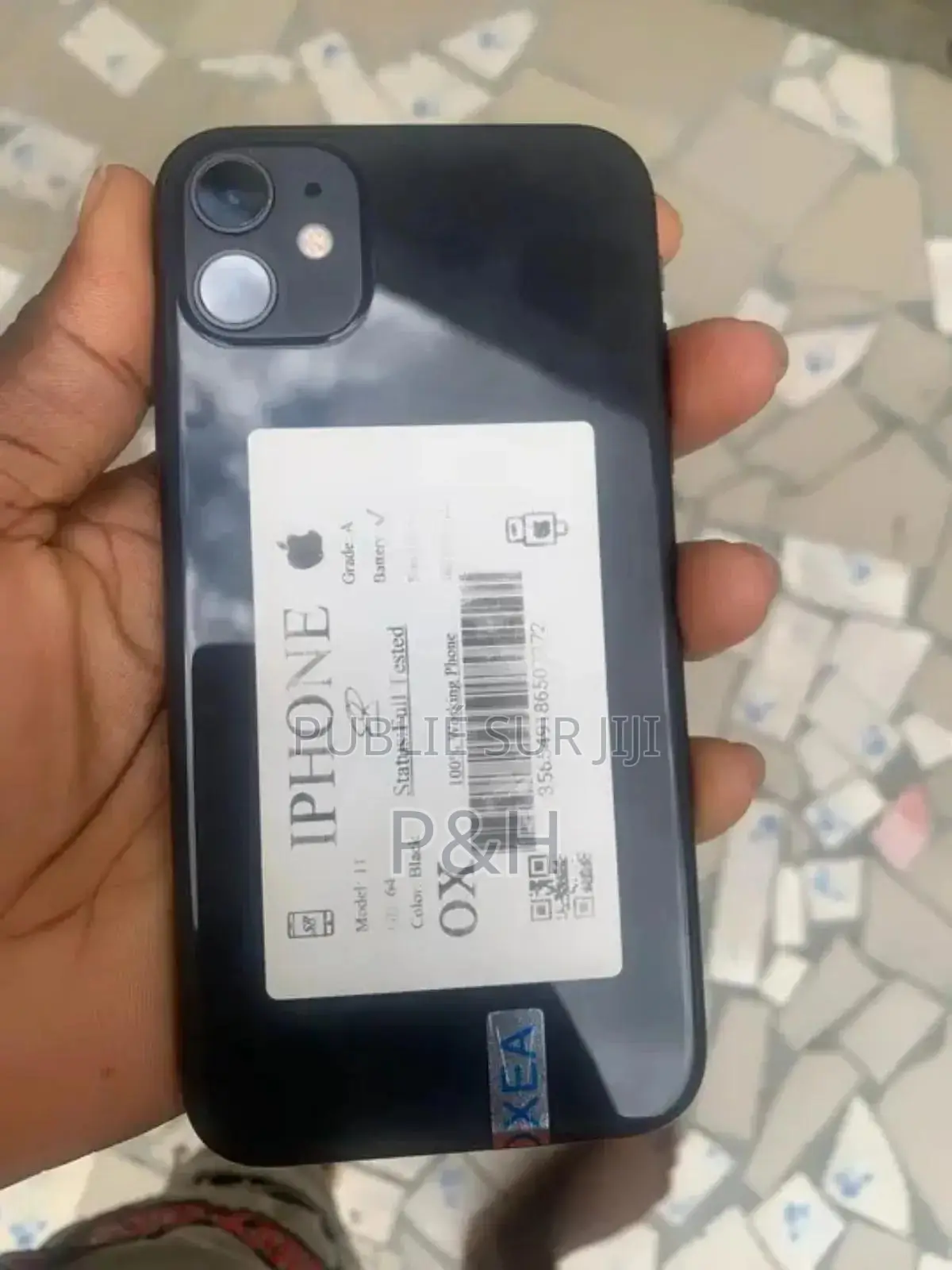 Nouveau Apple iPhone 11 128 GB Noir
