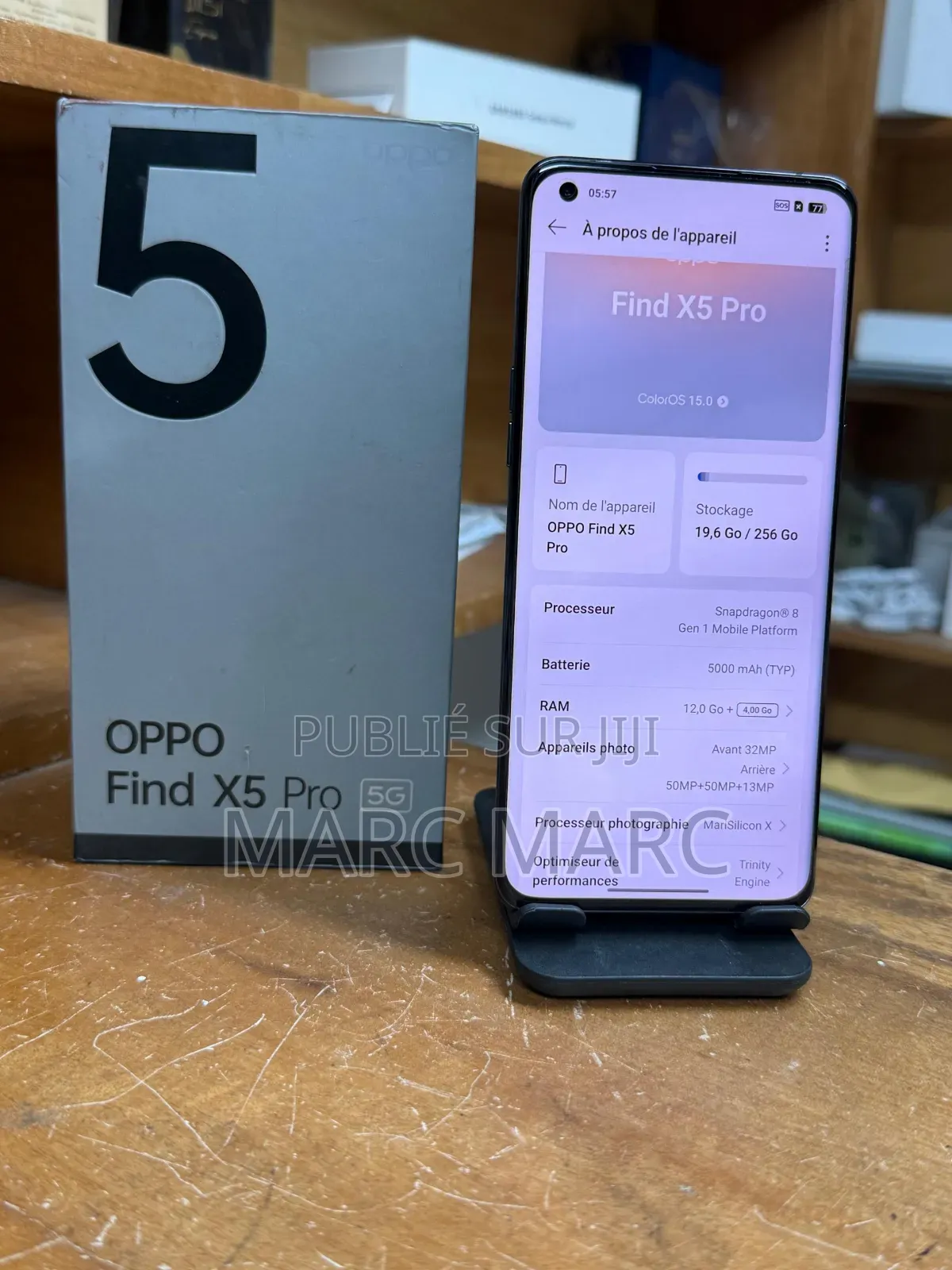 Nouveau Oppo Find X5 Pro 256 GB Noir