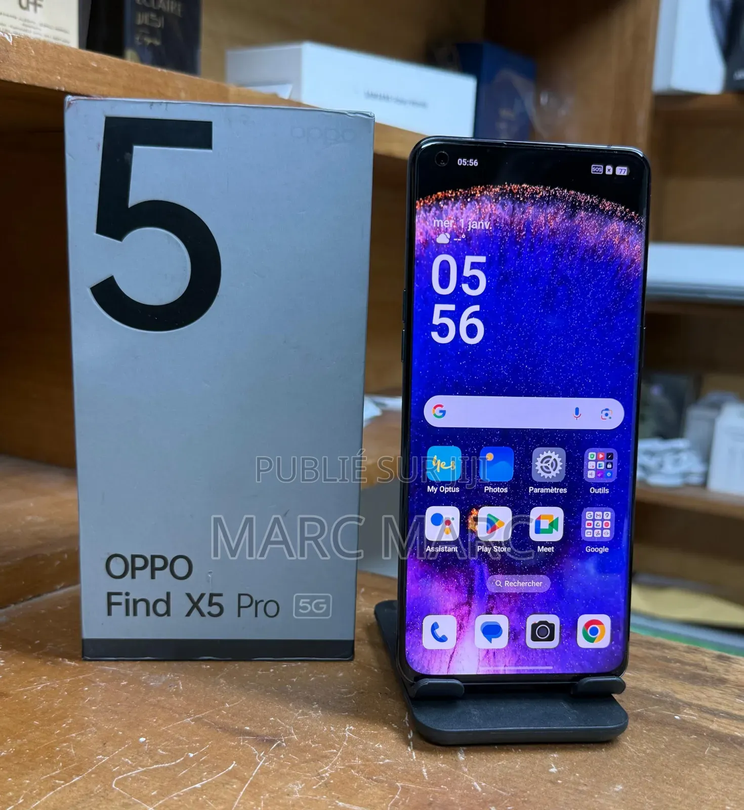 Nouveau Oppo Find X5 Pro 256 GB Noir