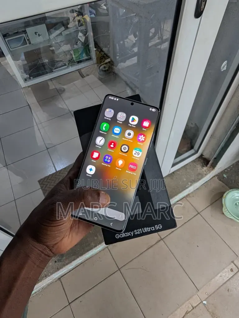Nouveau Samsung Galaxy S21 Ultra 5G 512 GB Gris