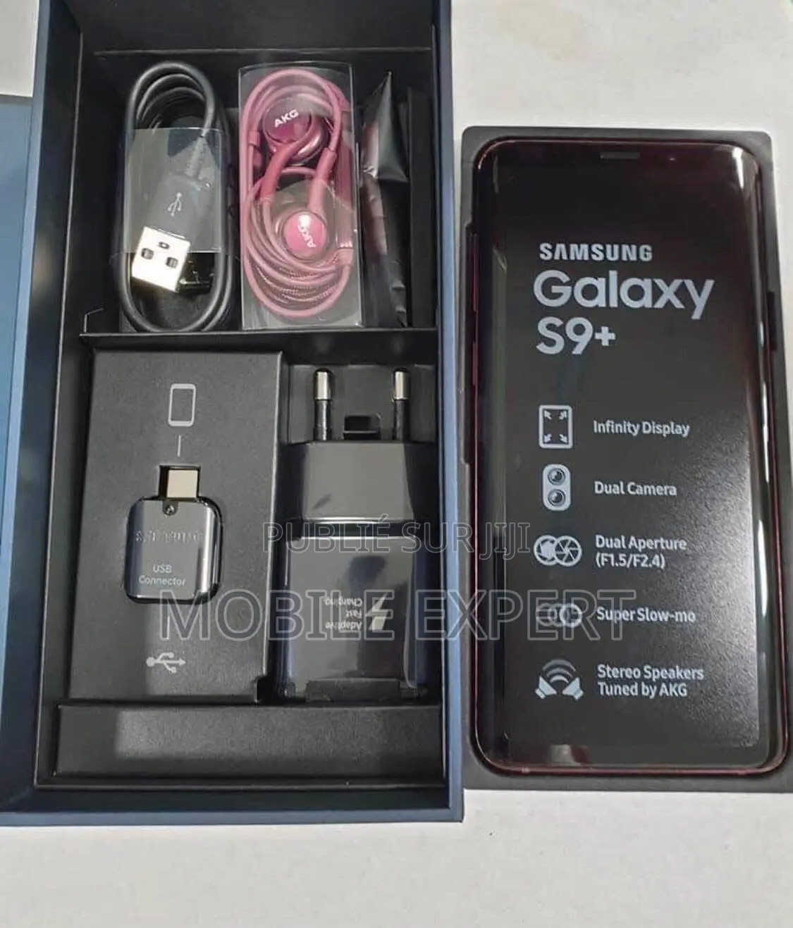 Nouveau Samsung Galaxy S9 Plus 128 GB Noir