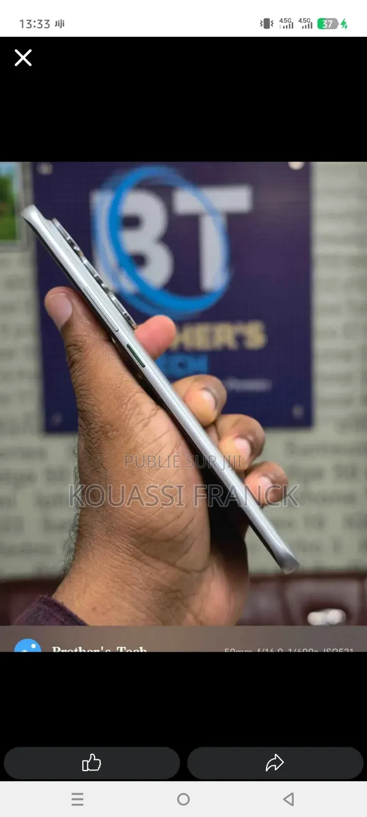 Nouveau Infinix Hot 60 Pro+ 256 GB Noir