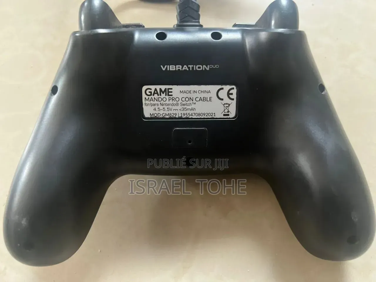 Manette Nintendo Switch Avec Fil